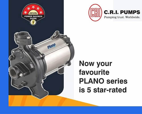 CRI Pumps Brand Available At Narmada Hardware Indore