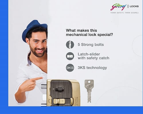 Godrej Locks Brand Available At Narmada Hardware Indore
